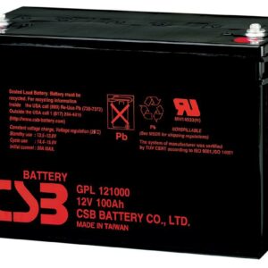 GP121000 [12V 100AH] – 5 Year Design Life
