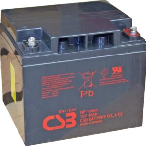 GP12400 [12V 40AH] – 5 Year Design Life