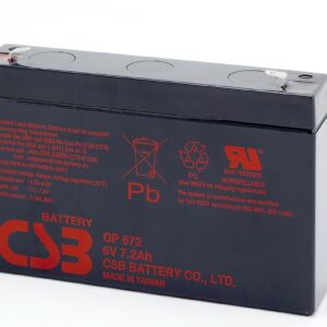 GP672 – [6V 7.2AH] – 5 Year Design Life