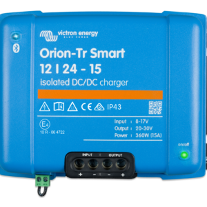 VICTRON ENERGY – Orion-Tr Smart 12/24-15A Isolated DC-DC charger VICTRON ENERGY – Orion-Tr Smart 12/24-15A Isolated DC-DC charger